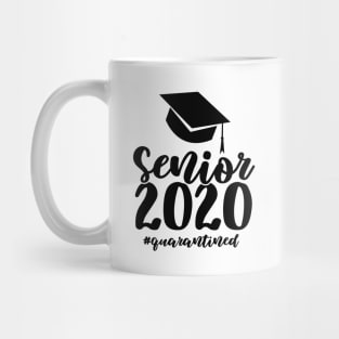 Senior 2020 Quarantined black Mug